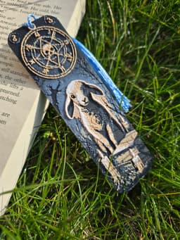 Silent Watch – 3D Printed Bookmark (HueForge Multi-Color Design) 3d model