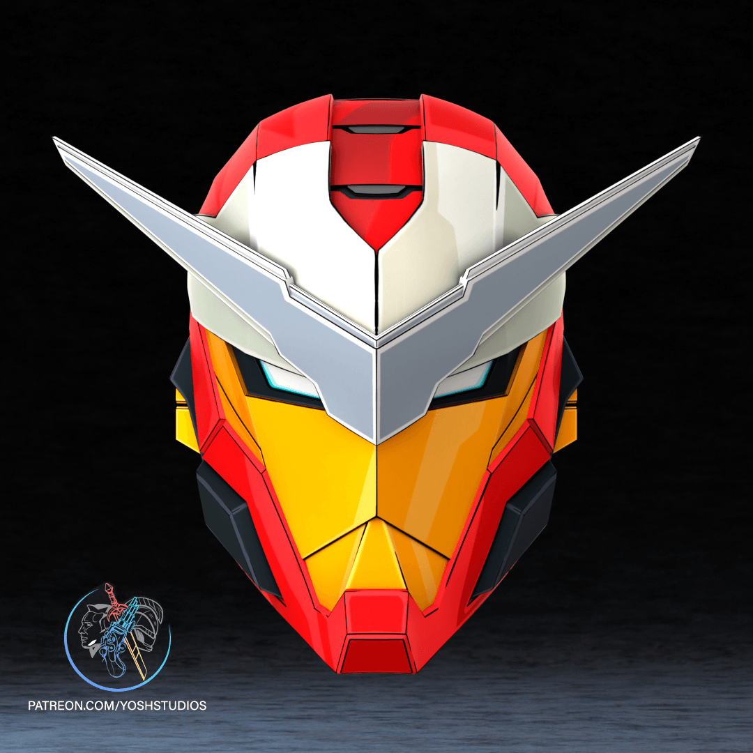 Iron Man Tokon Helmet 3D Printer STL File 3d model