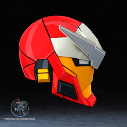 Iron Man Tokon Helmet 3D Printer STL File 3d model