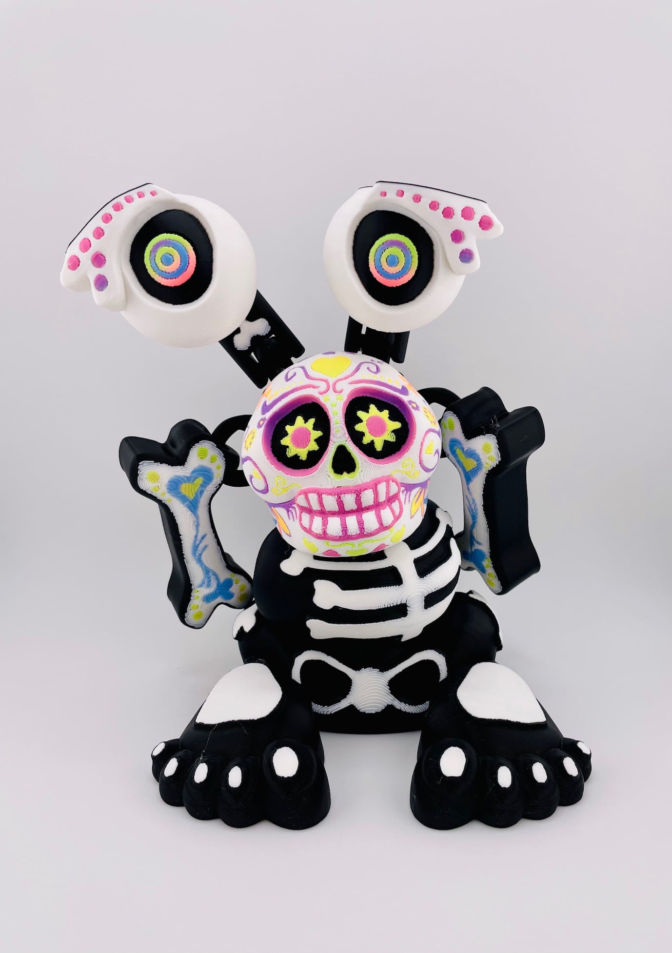 My Dream Monster -Skeleton Calavera 3d model
