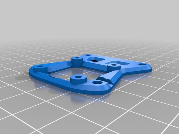 Holybro Kopis 1 20x20 VTX offset adapter` 3d model