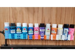 Acrylic paint holder 3d model