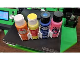 Acrylic paint holder 3d model