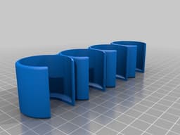 Acrylic paint holder 3d model