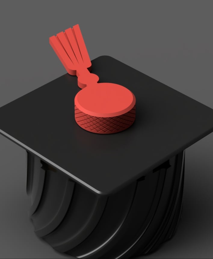 Graduation Favor 3d model