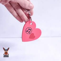 Heart with NFC Tag! 3d model
