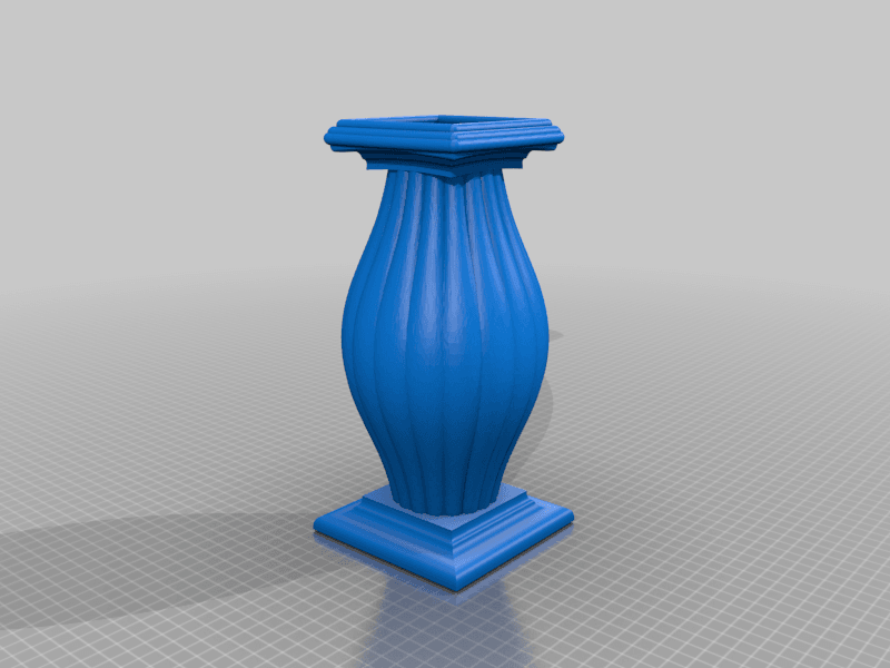 vase - pillar 3d model