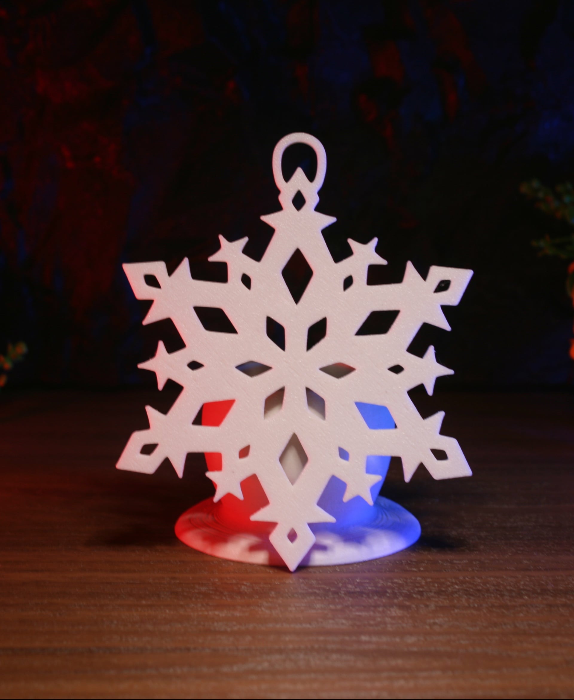 Snowflake - Christmas Tree Decoration 3d model