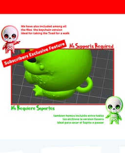 Wobbly Toad 3d model