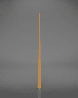 Filius Flitwick’s Wand - Harry Potter 3d model