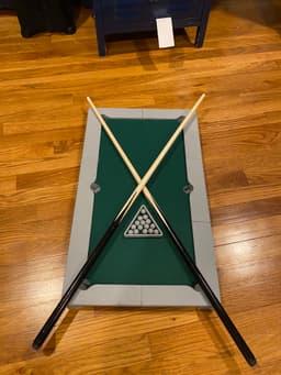 ~One fourth scale pool table (Ender 3 Compatible) 3d model