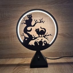 LED Ring Lamp 3d model