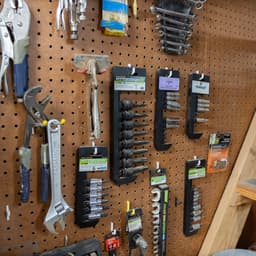 EZPZ Pegboard Hook // 15mm Reinforced Hook 3d model