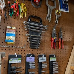 EZPZ Pegboard Hook // 15mm Reinforced Hook 3d model