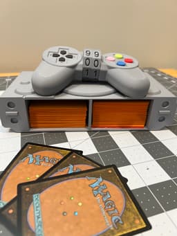 PS1 Base Deck Box and Controller Life Counter 3d model