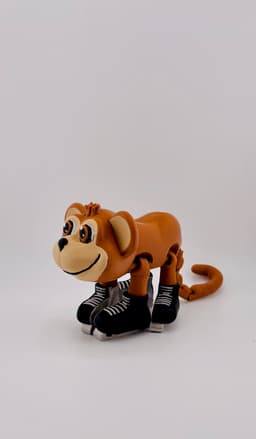 Monkey Ice Skate Flexi 3d model