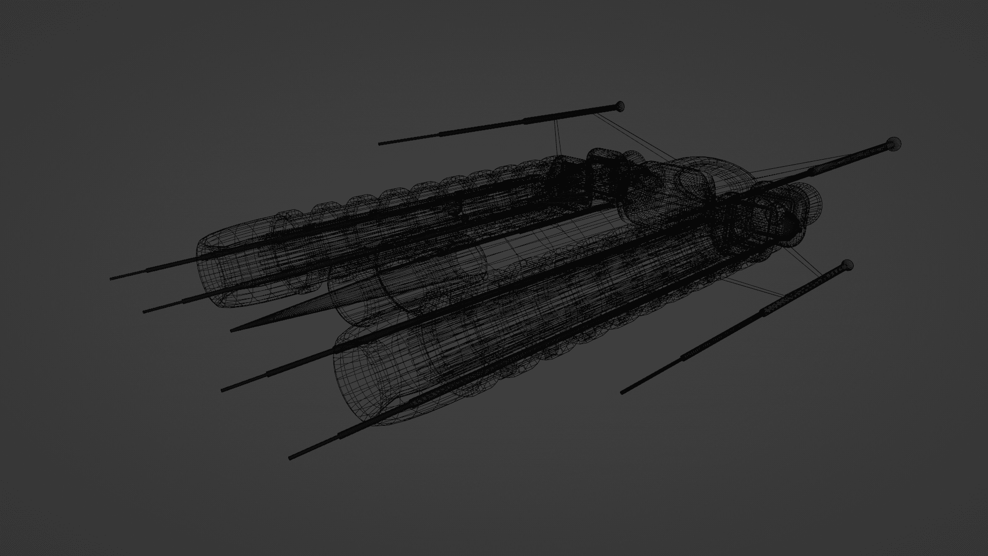 X-503 FIGHTER SPACECRAFT, 3D PRINT 3d model