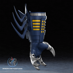 Detective Knightfall Costume 3D Printer STL File 3d model