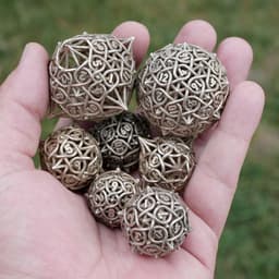 Multiplicitous Dice Set with Decader 3d model