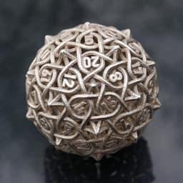 Multiplicitous Dice Set with Decader 3d model