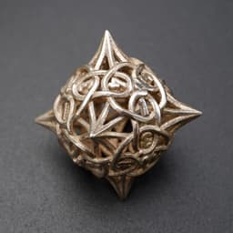 Multiplicitous Dice Set with Decader 3d model
