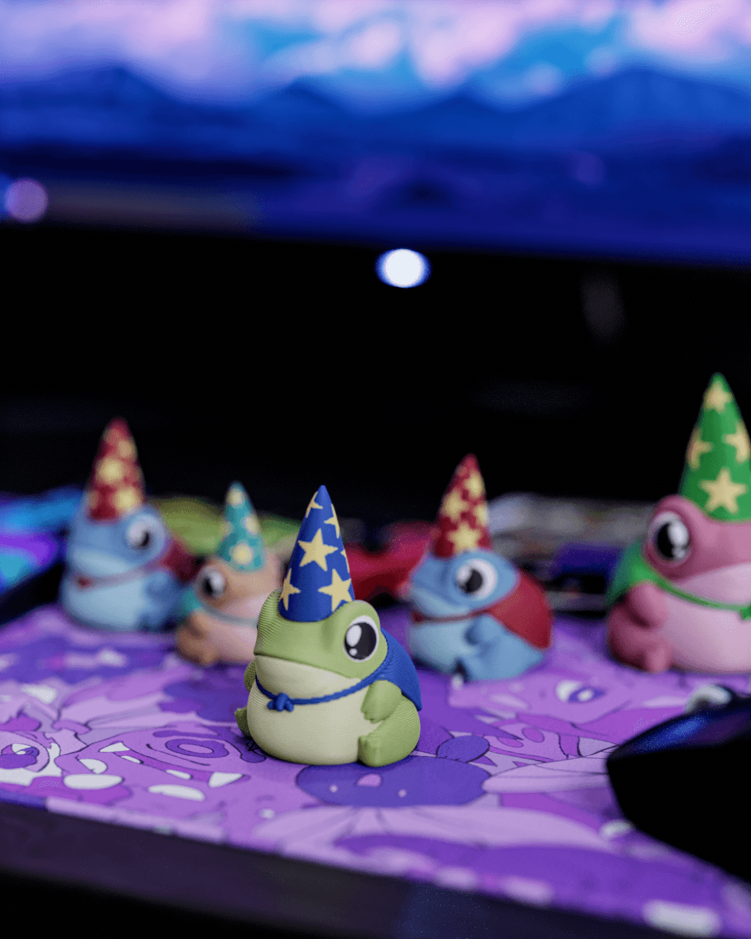 wizard frog 3d model