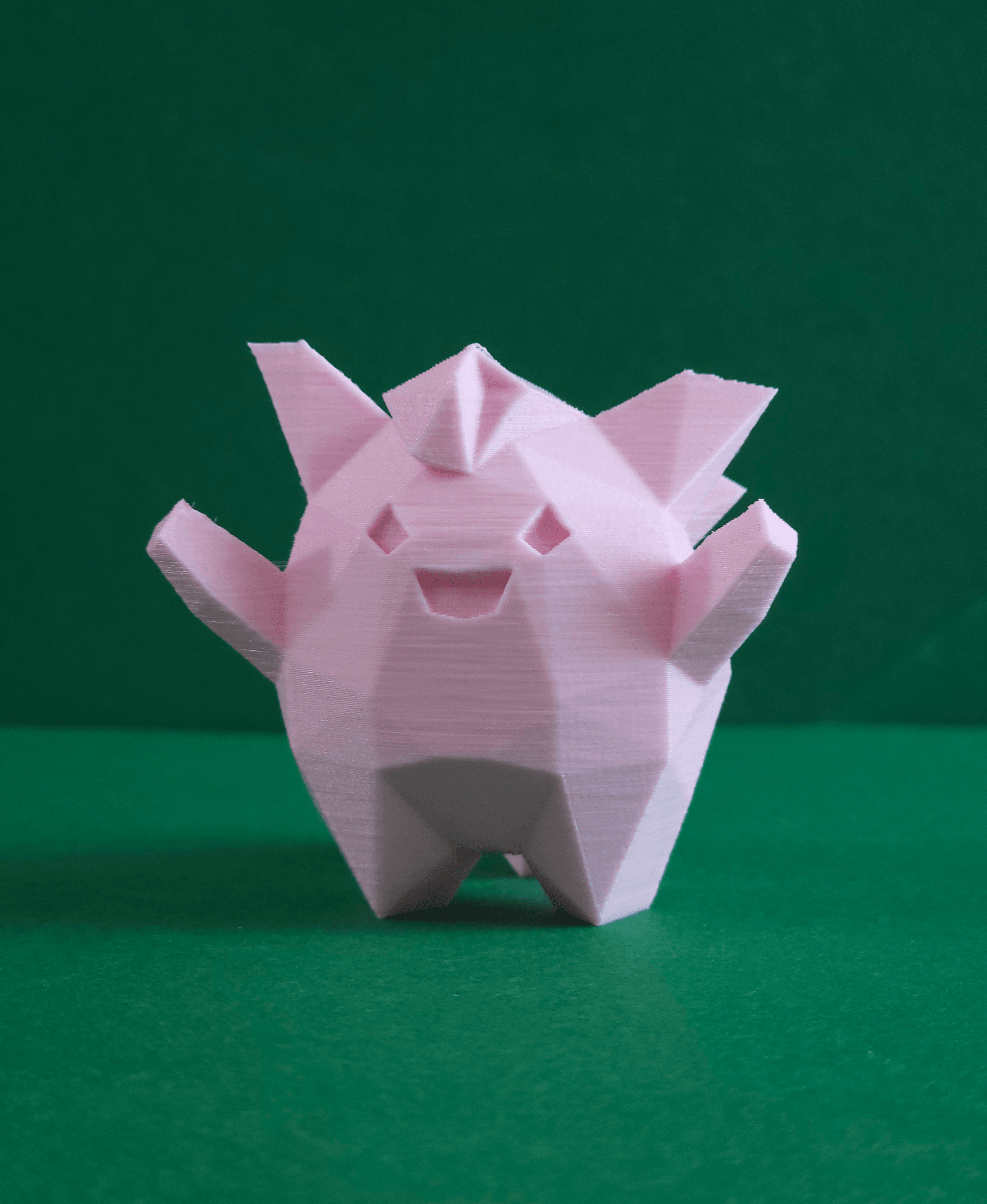 Clefairy Low Poly Pokemon 3d model