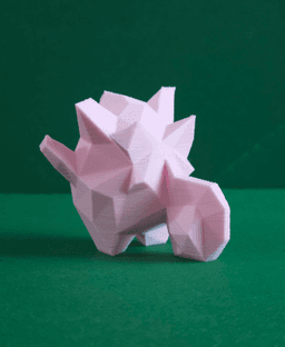 Clefairy Low Poly Pokemon 3d model