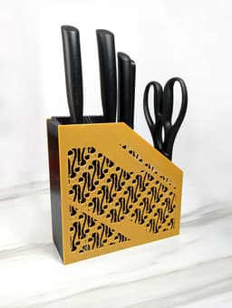 Batik Kitchen Knives Holder 3d model