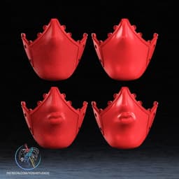 Wolverine Deadpool Mask 3d Printer File STL 3d model