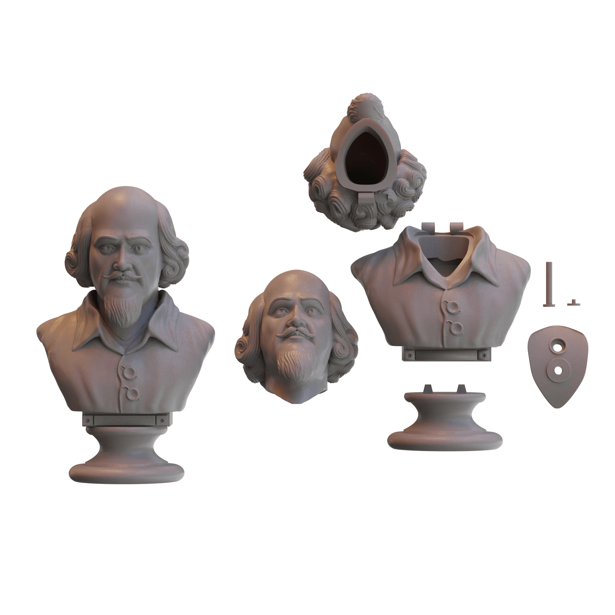 Batman Shakespeare Bust 3d model