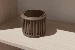 Cage of flower 3d model