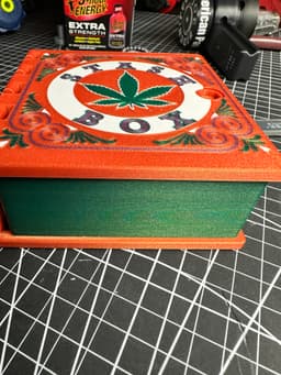 Marijuana Stash Box - Print in Place 3d model