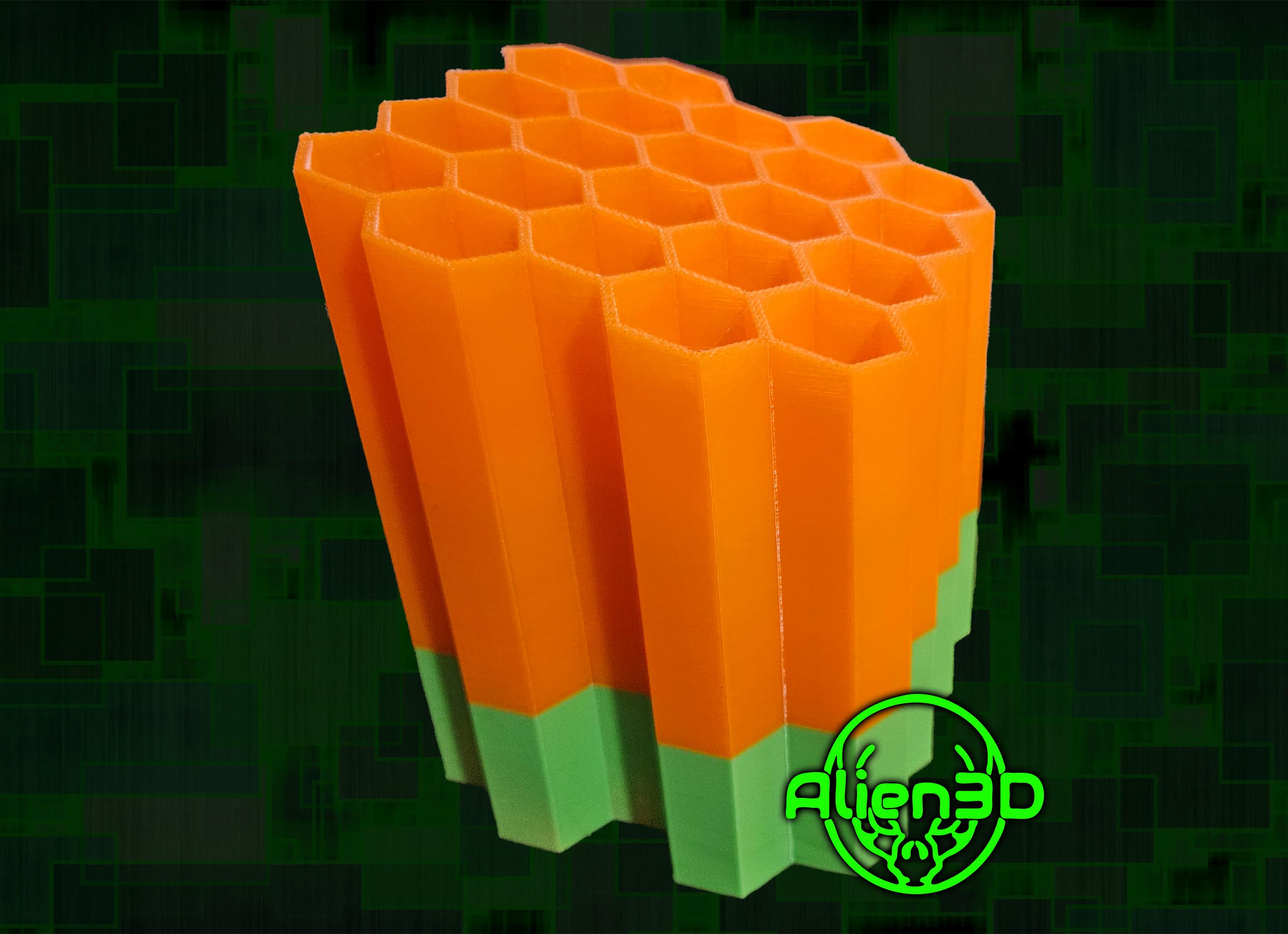 Hex Pen/Tool Holder 3d model