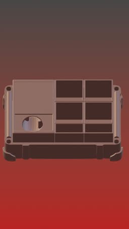Suitcase for boardgaming or RPG 3d model