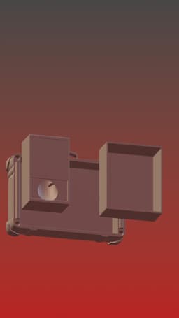 Suitcase for boardgaming or RPG 3d model