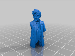 David tenant doctor who 3d model