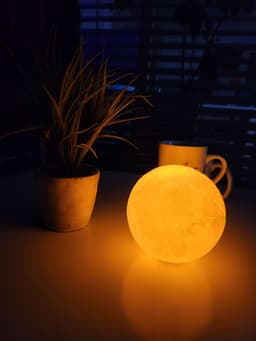 NASA Moon Lamp With Tealights 3d model