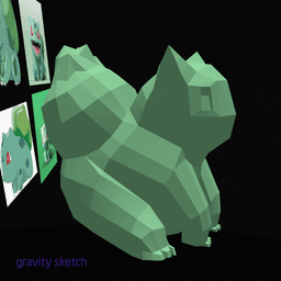 Low Poly Bulbasaur 3d model