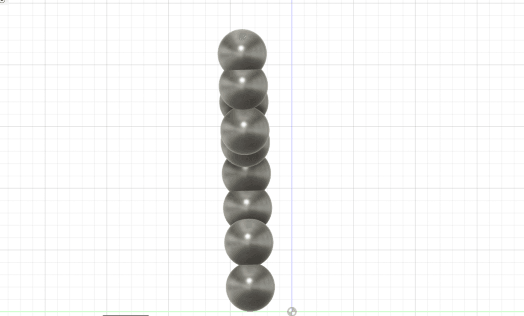 Human made out of balls 3d model