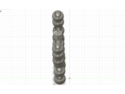 Human made out of balls 3d model