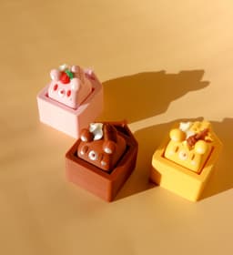 Strawberry Chocolate Bear Milk Carton Clicker 3d model