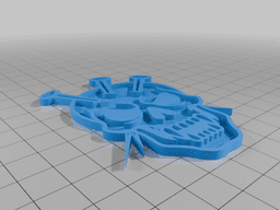 Skull for Inlays 3d model