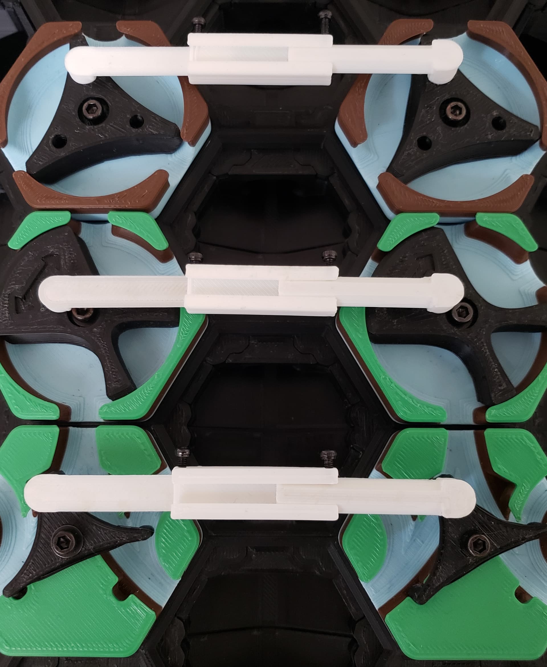 Hextraction Mechanical Link Tile 3d model