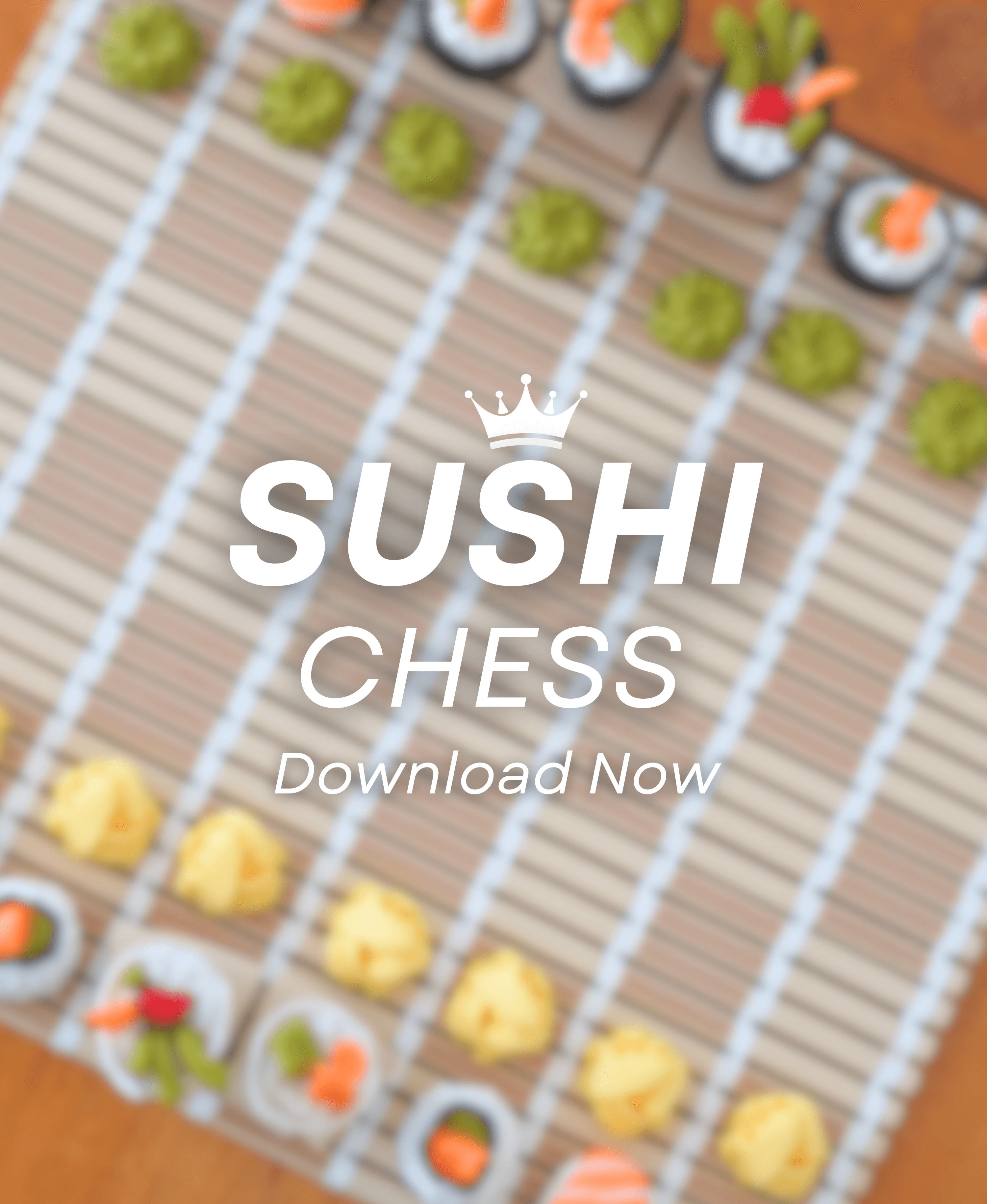 Sushi Chess - The Sushi Themed Chess Set 3d model