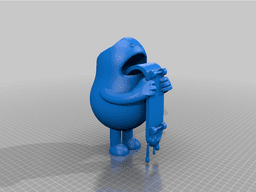 skate board kid 3d model