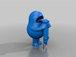 skate board kid 3d model