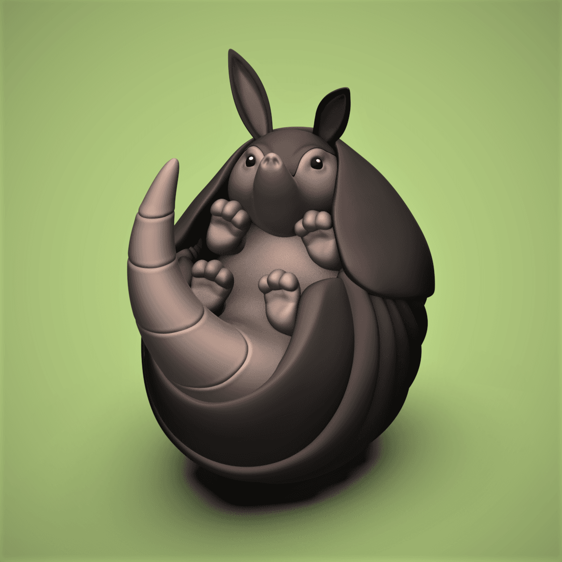 Cute Armadillo 3d model