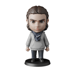 Eleven Stranger Things - Free Sample STL | Full 17-Character Bundle on Profile 3d model