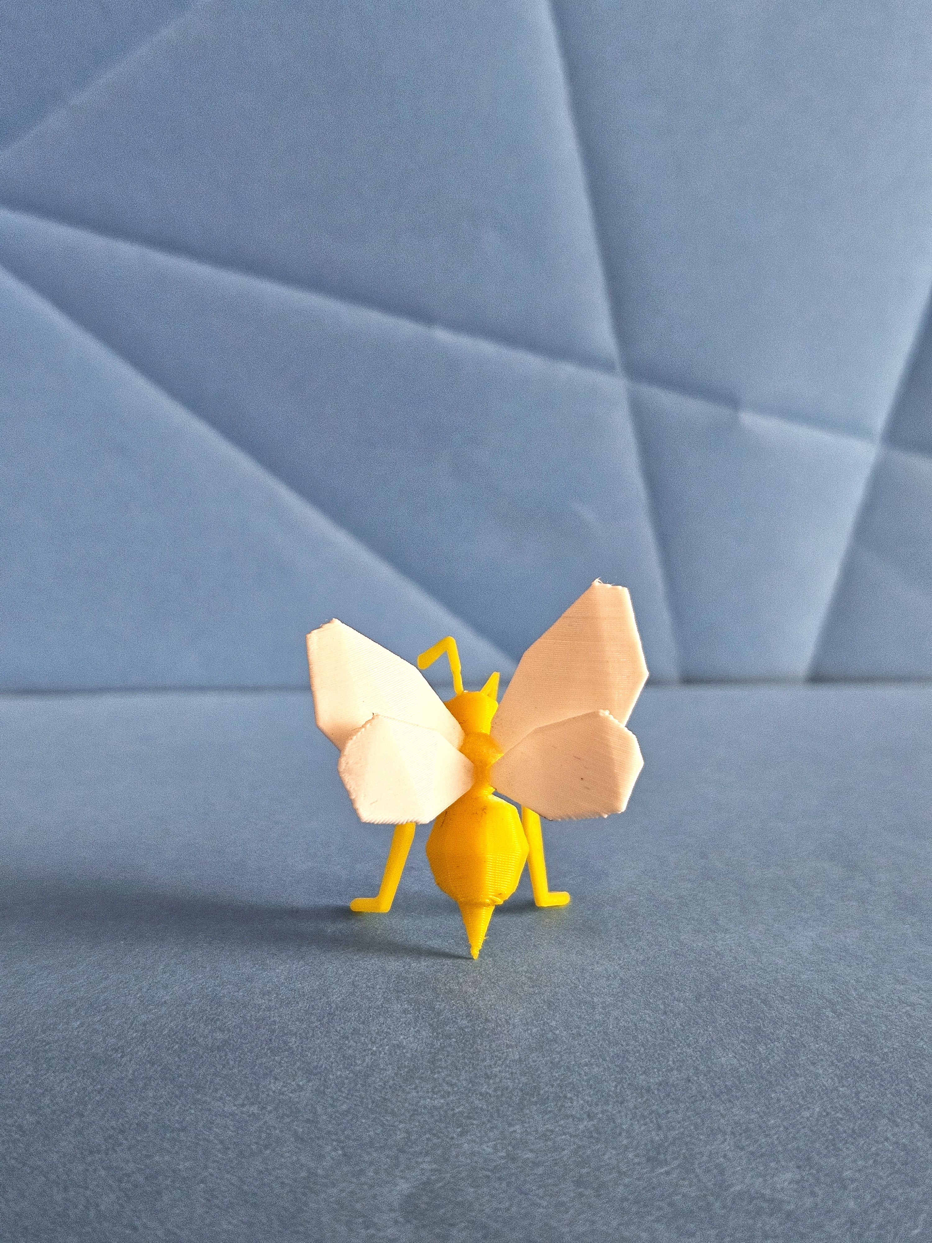 Beedrill Low Poly Pokemon 3d model